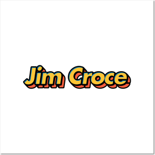 Jim Croce // Retro 3D Artwork Design Posters and Art